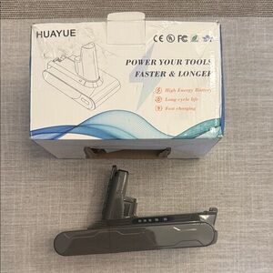 HUAYUE 25.2V 6.0Ah 151.2Wh Replacement Battery for Dyson V10 SV12 (DYS-25.2(V10)